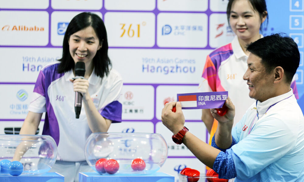 Inilah Hasil Undian Beregu Putra Dan Putri Bulu Tangkis Asian Games