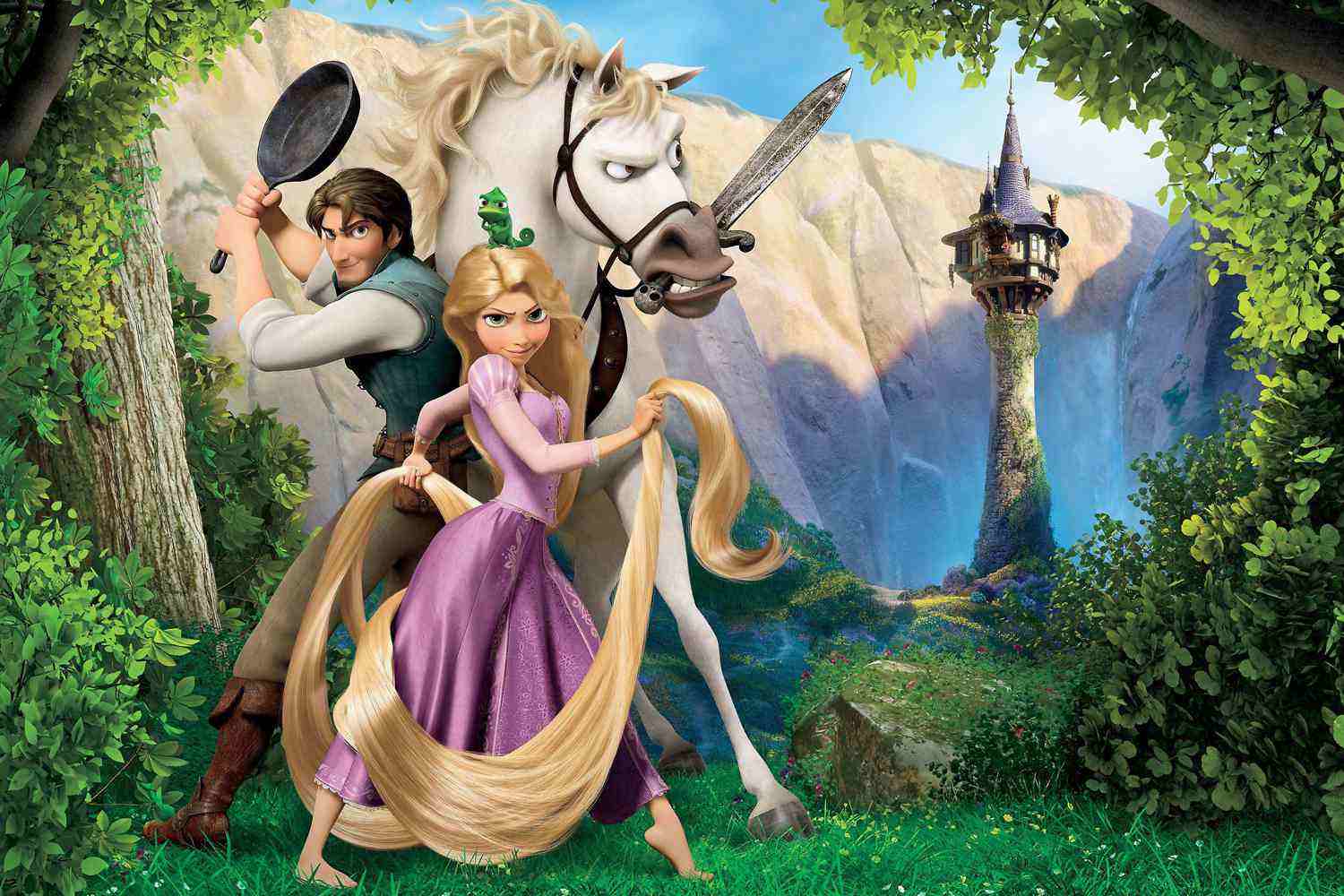 Mirror Tangles Gile! Cast Live-Action “Tangled” Bikin Netizen Auto Stuck: Rapunzel ...